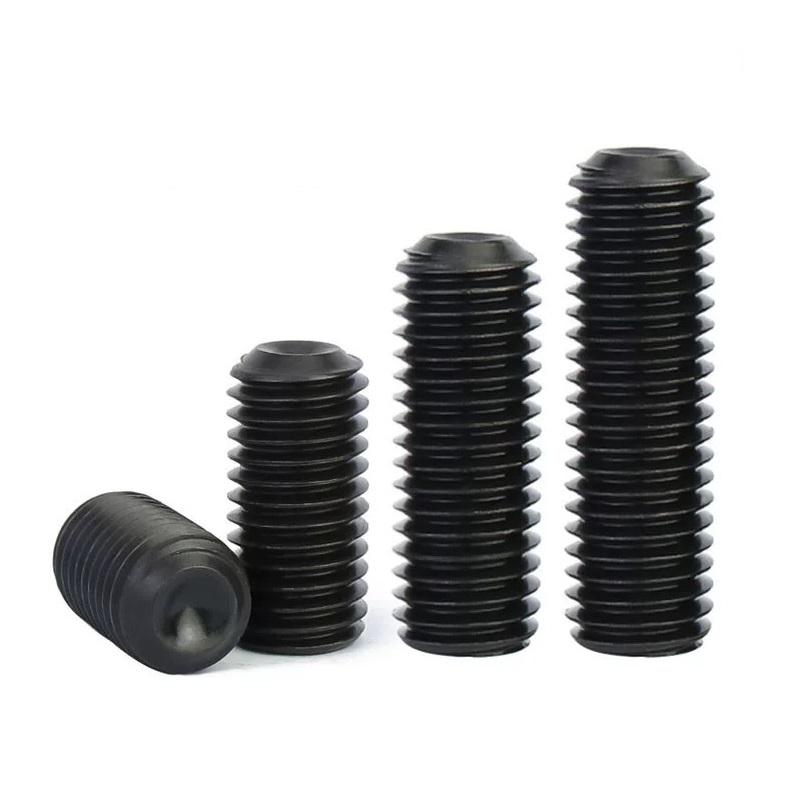 DIN 916 cup point hexagon socket set screws, grub screws for industrial machinery, furniture, automotive and electronic equipment